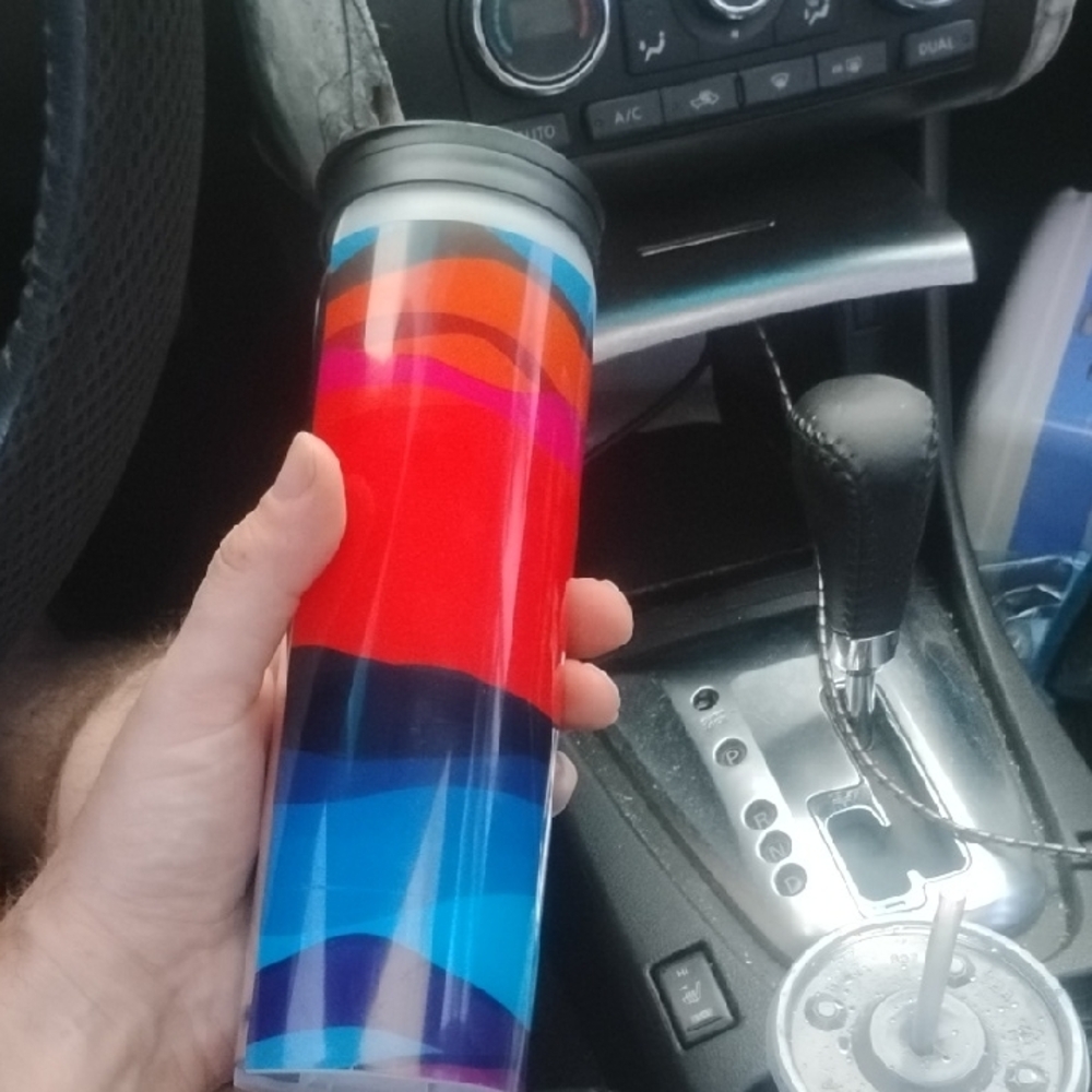 Starbucks Multicolor Striped Tumbler - Picture 8 of 9